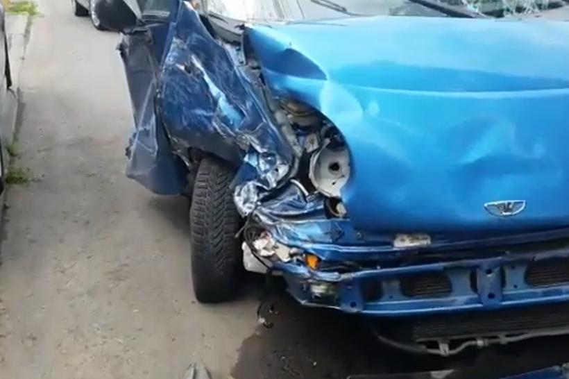 Accident cu 5 mașini în Constanța