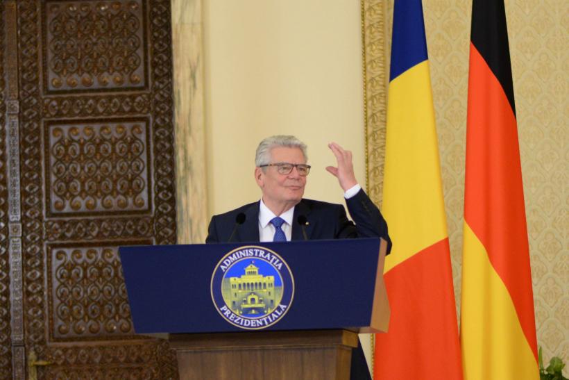 Presedintele Germaniei, de la București, ajunge la Sofia