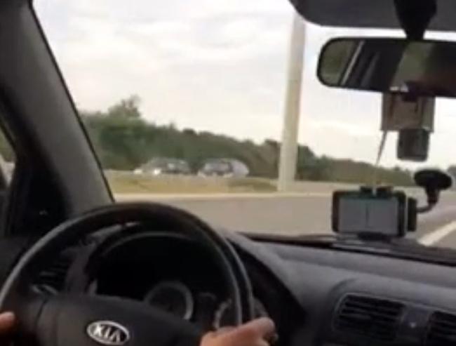 VIDEO - ACCIDENT CUMPLIT pe o autostradă din Belgia