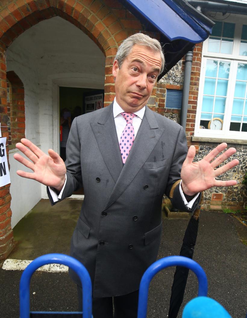 Nigel Farage și-a anunțat demisia