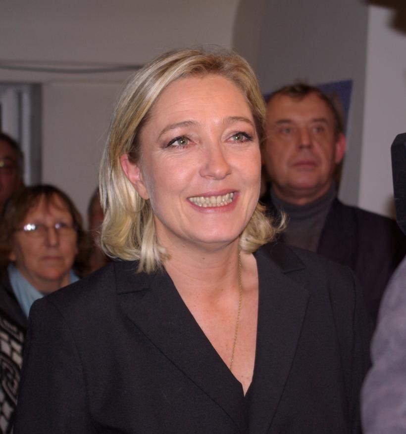 Marine Le Pen: ''Dacă aş fi americancă, aş vota cu Trump''