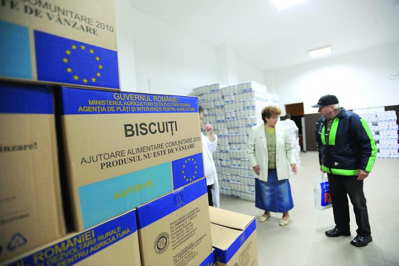 România săracilor. Mâncarea UE, distribuită de firma unui parlamentar