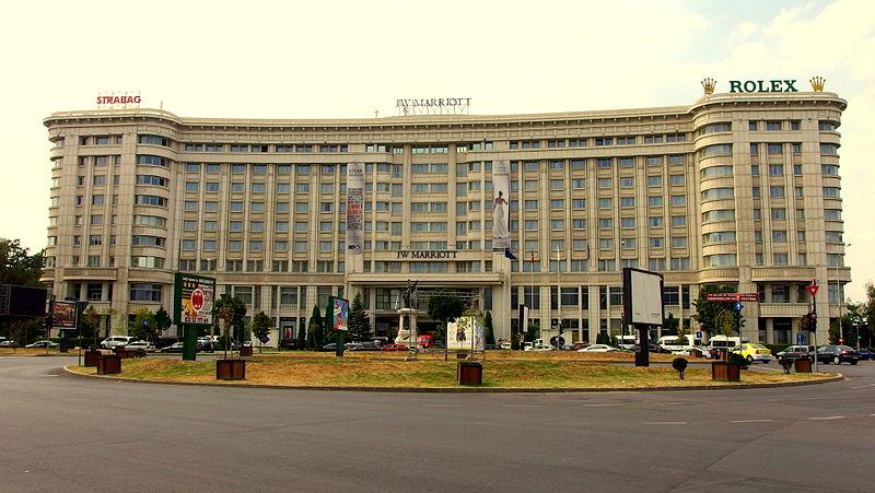 Percheziţii la Hotel Marriott din Capitală, într-un dosar de evaziune fiscală 