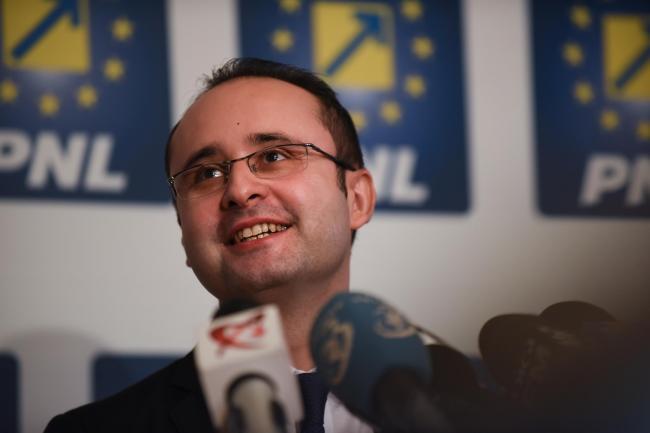 Cristian Buşoi, noul preşedinte PNL Bucureşti