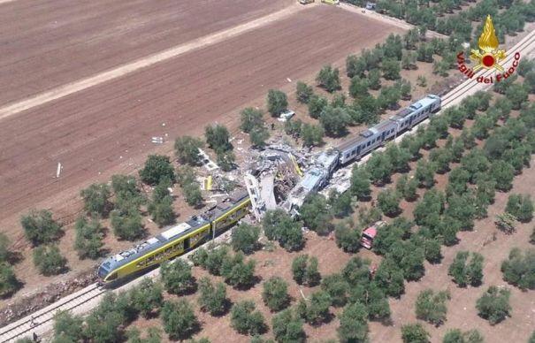 UPDATE Cel puţin 20 morţi, în urma coliziunii a două trenuri de pasageri în Italia