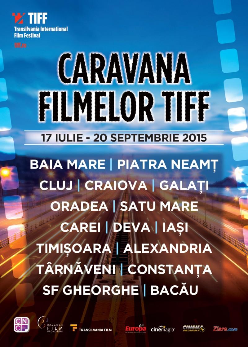 Caravana TIFF: Cinema gratuit, până în septembrie