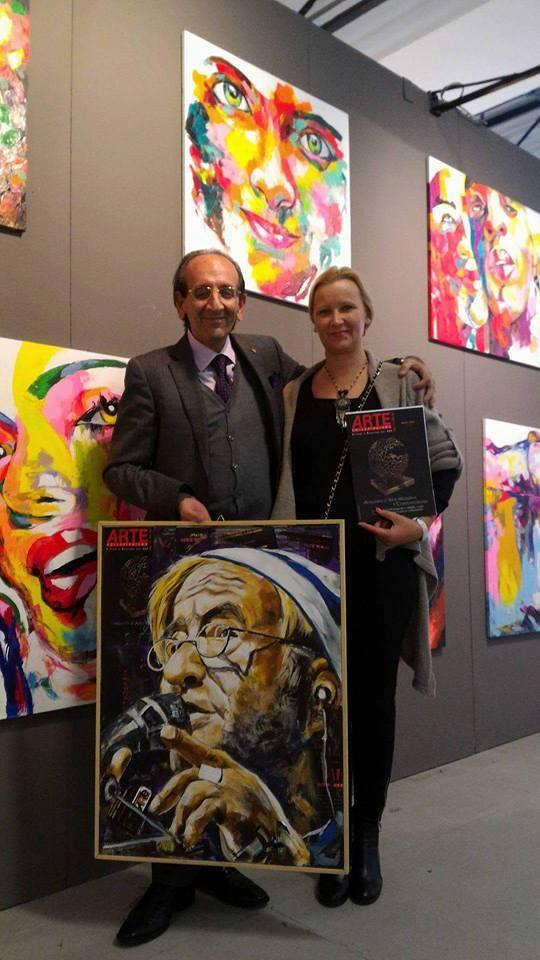 O româncă talentată, pe cale de a cuceri pe deplin Italia cu picturile ei: "Dacă mă ajută România? Nu ştiu ce aş putea răspunde!" 18545150