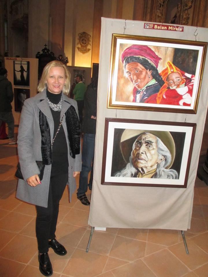 O româncă talentată, pe cale de a cuceri pe deplin Italia cu picturile ei: "Dacă mă ajută România? Nu ştiu ce aş putea răspunde!" 18545154