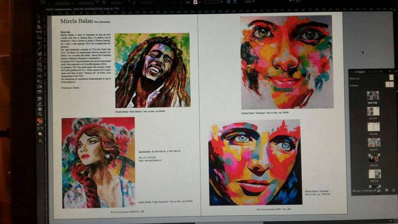 O româncă talentată, pe cale de a cuceri pe deplin Italia cu picturile ei: "Dacă mă ajută România? Nu ştiu ce aş putea răspunde!" 18545156