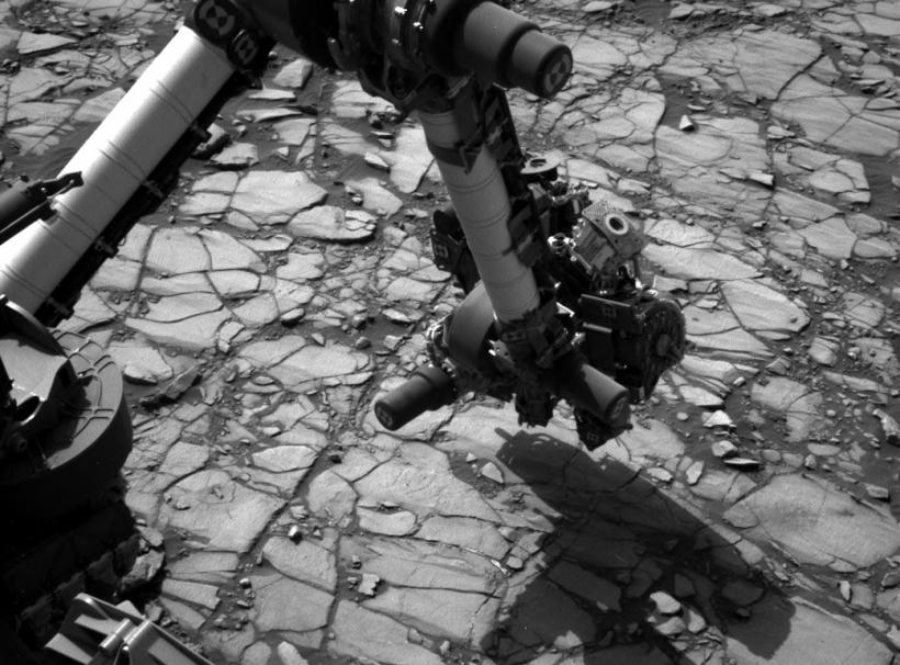 NASA/IMAGINEA SĂPTĂMÂNII Curiosity: Selfie de la locul de muncă 