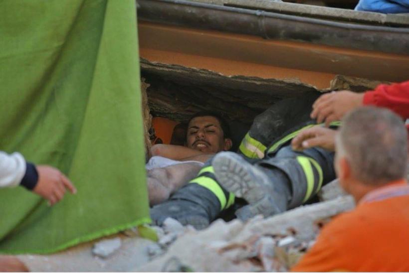 Strigăte de ajutor de sub dărâmături. Cutremur la 10 km adâncime în Italia 