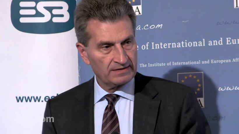 Aderarea Turciei la UE, improbabilă sub preşedinţia lui Erdogan, consideră comisarul european Oettinger 