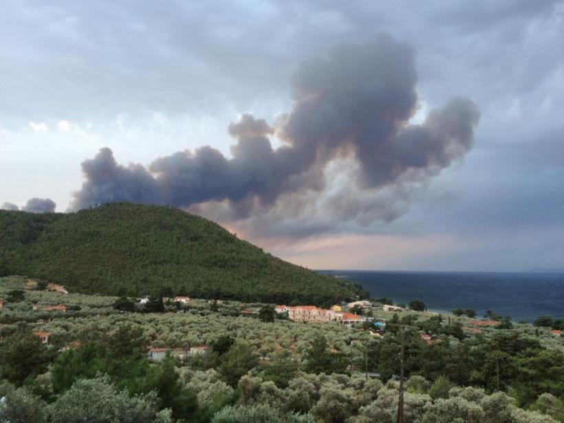 MAE: Grecia - stare de urgenţă determinată de incendii pe insula Thasos 