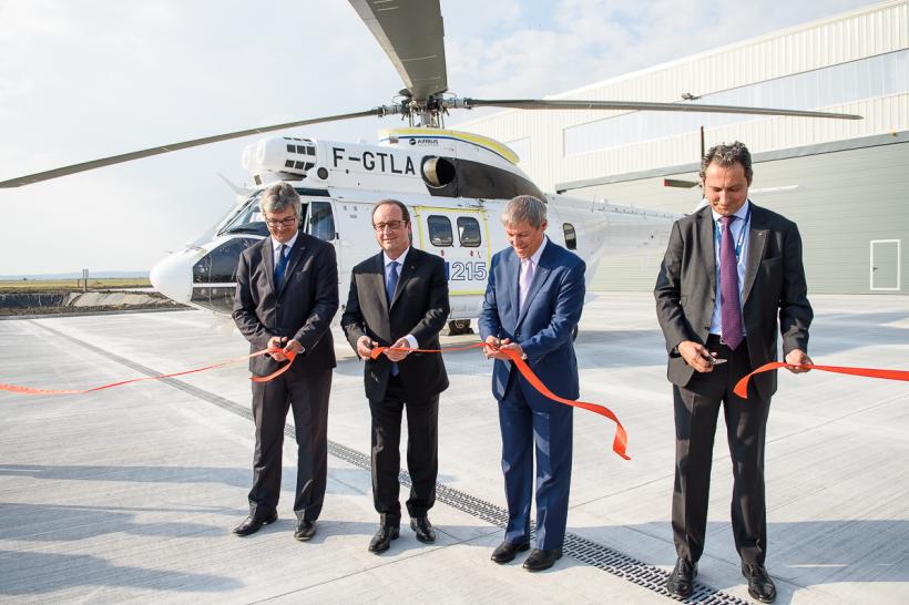 Cioloș: Investiția Airbus de la Ghimbav pune România pe harta producătorilor de elicoptere din lume