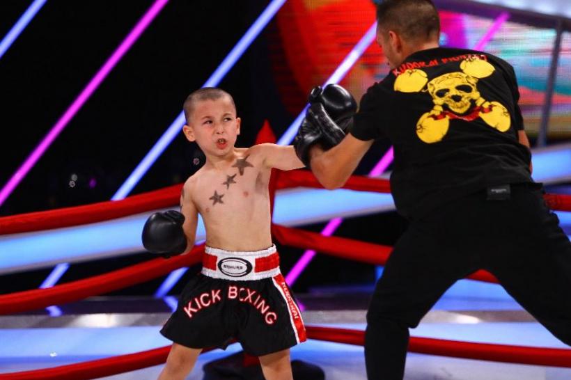 Next Star. Cătălin Moroșanu, bătut de un copil de 5 ani care face kickboxing: &quot;Ai fost ca o adevărată fiară în ring&quot; 