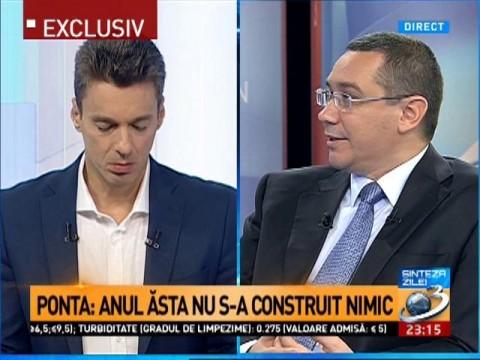 Mircea Badea, în dialog cu Victor Ponta: &quot;Mereu faceți referire la un sistem care comite abuzuri, dar vă feriți să nominalizați. De ce?&quot;