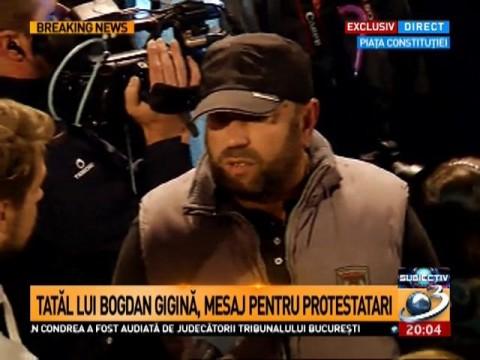 Tatăl poliţistului Bogdan Gigină acuză: &quot;Comandantul suprem mi-a lăsat copilul în urmă”