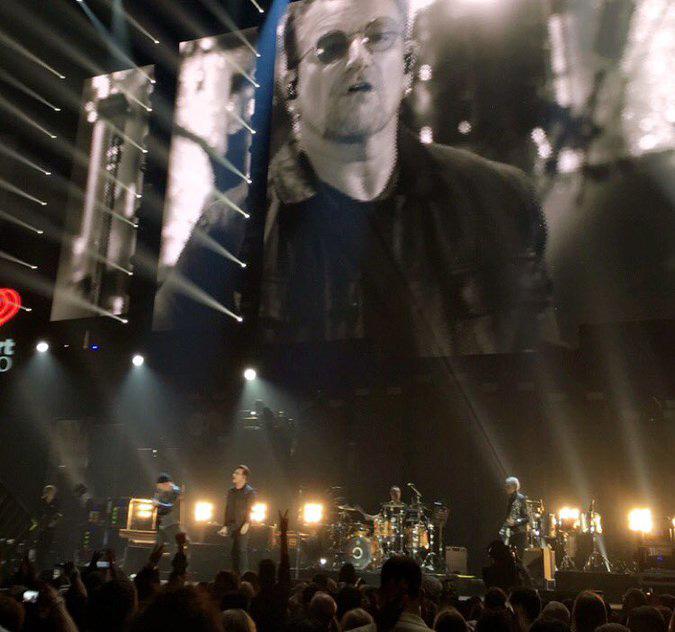 VIDEO - Trupa U2, campanie împotriva lui Donald Trump, în timpul concertului de la Las Vegas