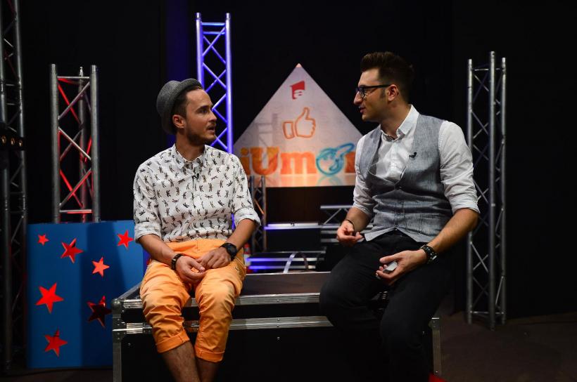 După ce se sărută pe gură cu un actor francez, Mihai Bendeac se gândeşte să se-nsoare cu o frumoasă concurentă din emisiunea iUmor 18551281