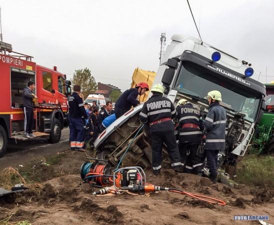 Accident mortal în Giurgiu: 3 femei și-au pierdut viata iar un bărbat este grav rănit