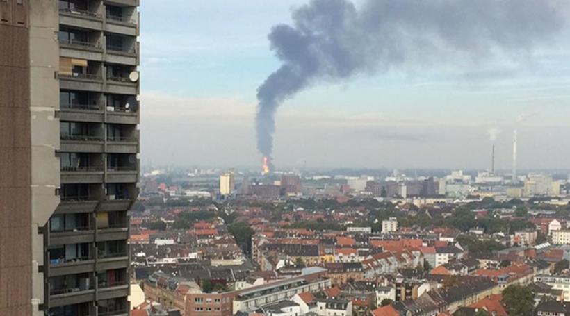 UPDATE - GERMANIA - Incendiu de proporţii la BASF, la cea mai mare fabrică de produse chimice din lume