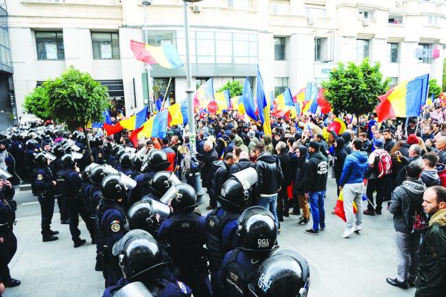 Jandarmeria Română: Raportul privind mitingul de sâmbătă nu face referire la activitatea Primăriei Capitalei 