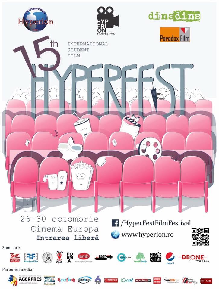 Invitație la film, cu intrarea liberă, până duminică - Festivalul Internațional de Film Studențesc – HyperFest, la cinema Europa