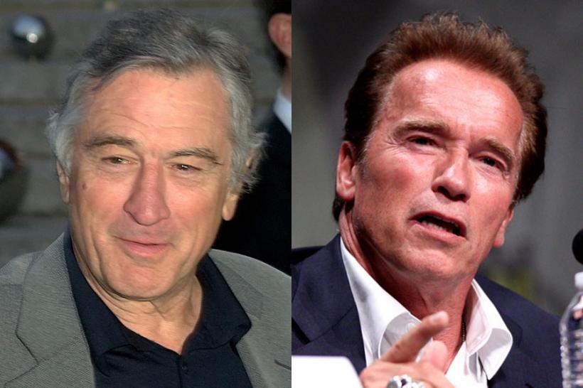 Robert De Niro a refuzat să se fotografieze alături de Arnold Schwarzenegger