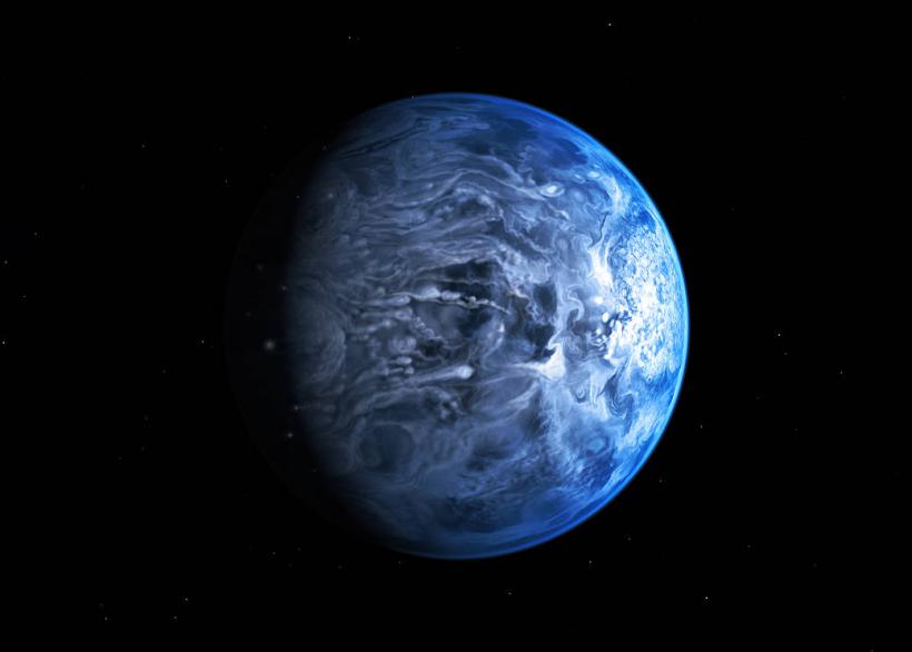 NASA / IMAGINEA SĂPTĂMÂNII - Exoplaneta &quot;potopului&quot; HD 189733b