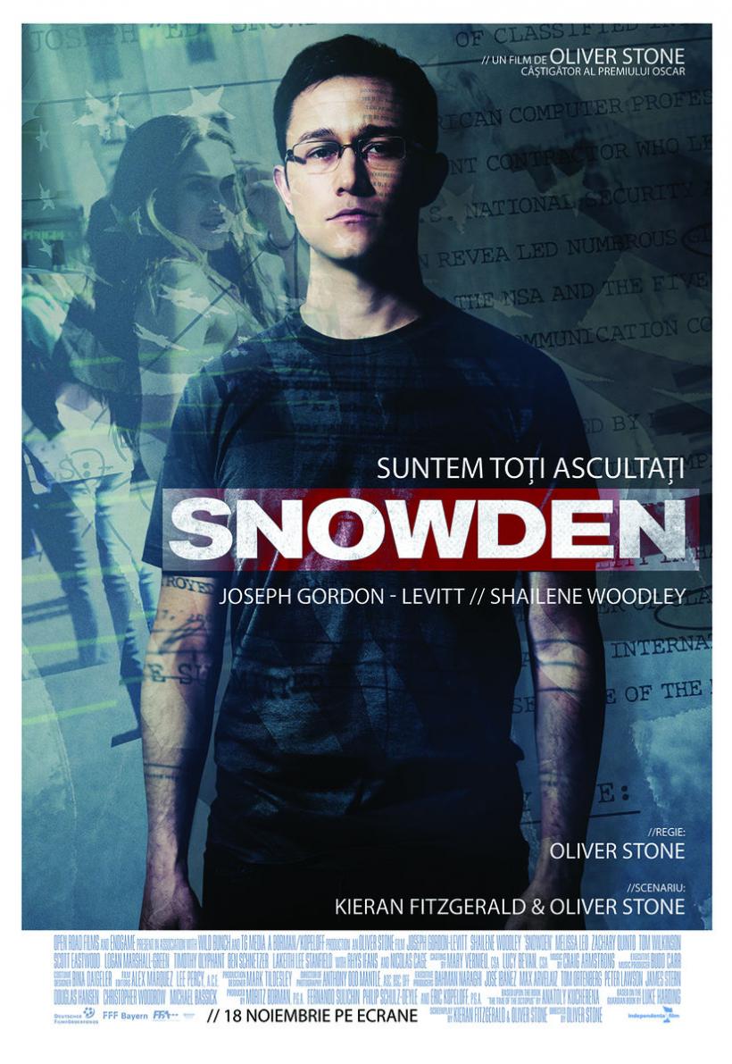 Premiere CINEMA, 18-24 noiembrie 2016: &quot;Snowden&quot; si &quot;Animale fantastice şi unde le poţi găsi&quot;