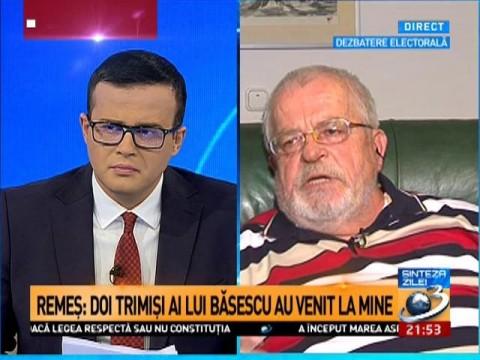 Adriean Videanu i-a cerut lui Decebal Traian Remeș să se constituie păgubaș în dosarul Telepatia 