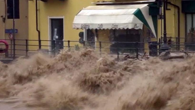 VIDEO - După cutremure, Italia este lovită de inundații