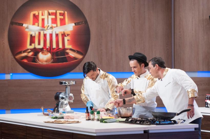 VIDEO. "Chefi la cuțite”, lider de piață  Azi, chefii se întrec în bucătărie cu echipele de vedete 18558612