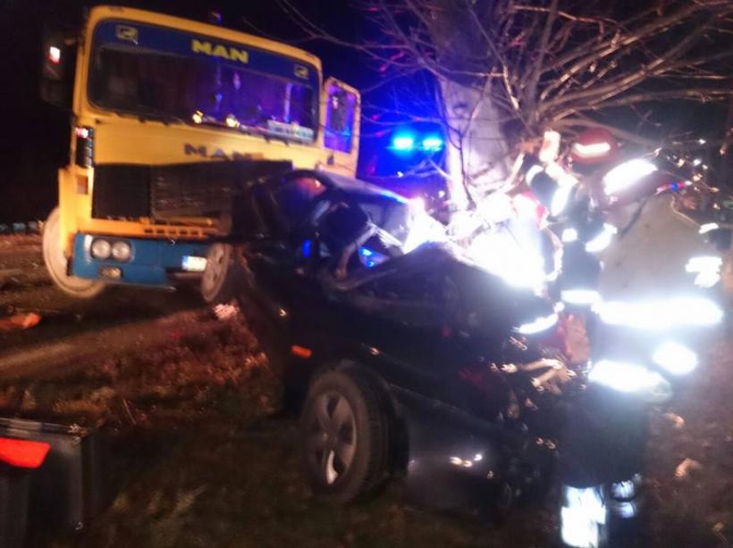 Accident GRAV în Constanța. Şofer fără permis, decedat după ce a intrat într-o cisternă cu motorină