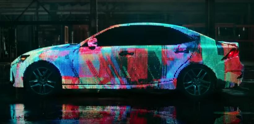VIDEO - De ce Toyota a acoperit un Lexus cu 41.999 de LED-uri