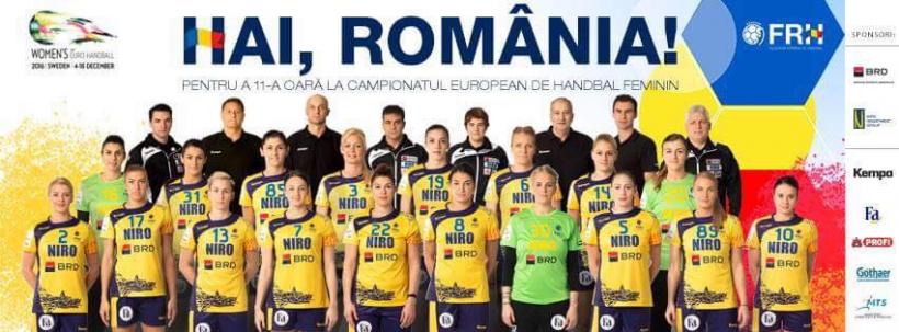 Euro 2016 handbal feminin. Când va juca echipa României în grupa principală