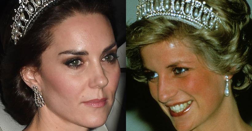 Tiara prinţesei Diana a strălucit din nou la recepţia diplomatică anuală de la Palatul Buckingham