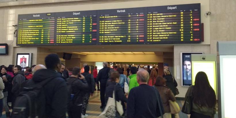 Alertă cu bombă în Gara de Nord din Bruxelles