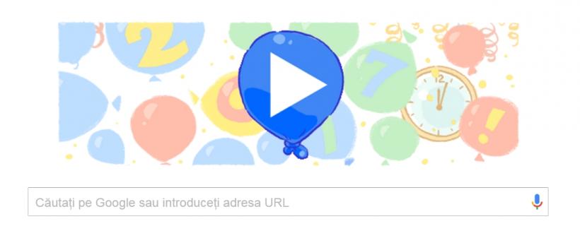 Anul Nou 2017, marcat de Google printr-un doodle special. Cele mai frumoase mesaje de Anul Nou