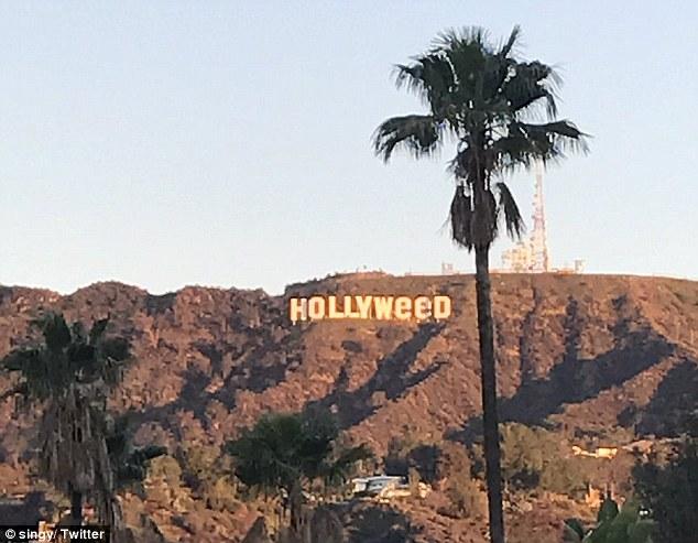 Un glumeț a modificat numele orașului Hollywood