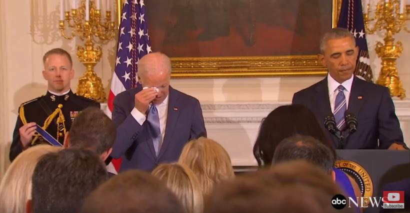 VIDEO. Joe Biden în lacrimi! A primit cea mai înaltă distincție civilă a SUA din partea lui Barack Obama