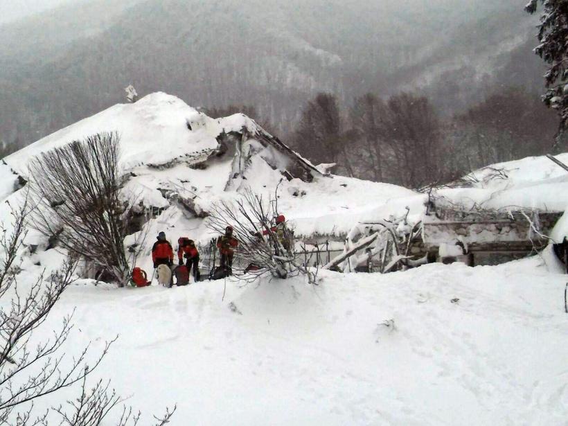 Avalanșă cu victime române, în munții Apenini