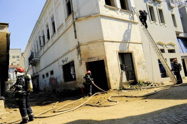 Incendiu la o fabrică de mobilă din Clejani 