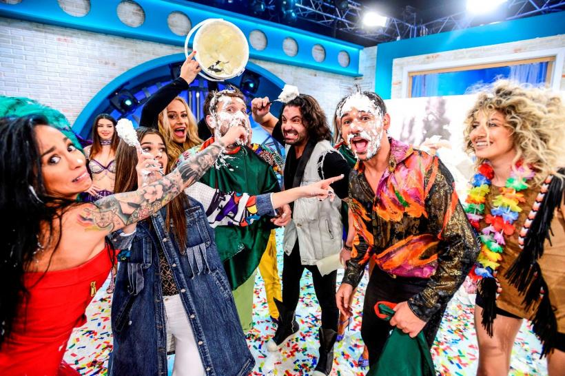 Neatza cu Răzvan și Dani. Bătaie cu frișcă între vedete, în ediția aniversară de azi! 18565663