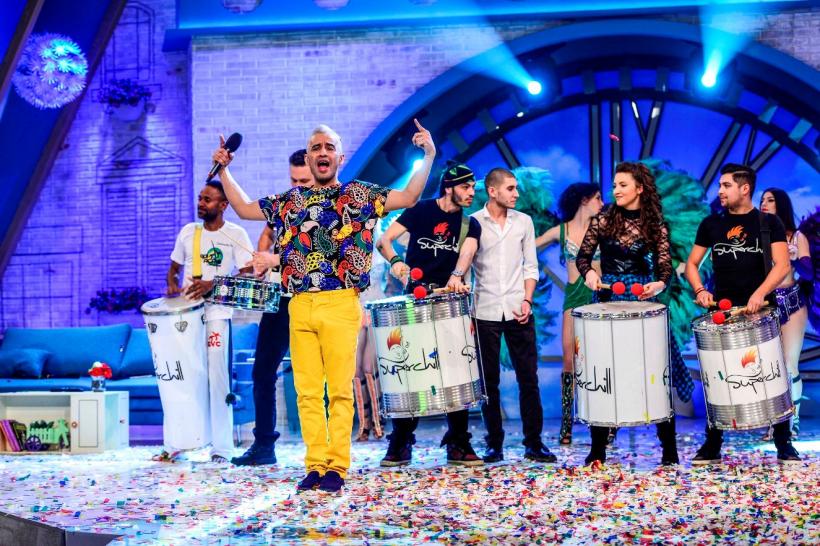 Neatza cu Răzvan și Dani. Bătaie cu frișcă între vedete, în ediția aniversară de azi! 18565667