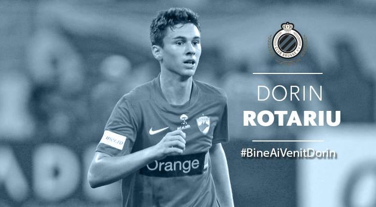 Transfer de ULTIMA ORĂ. Dorin Rotariu este noul jucător al lui Club Brugge