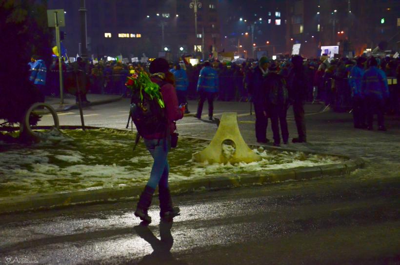 GALERIE FOTO - A treia zi de proteste din Piața Victoriei 18565932