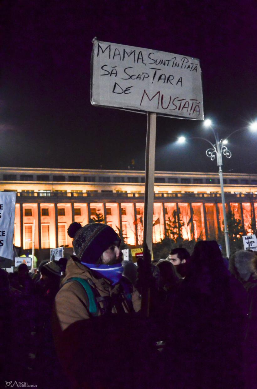 GALERIE FOTO - A treia zi de proteste din Piața Victoriei 18565942
