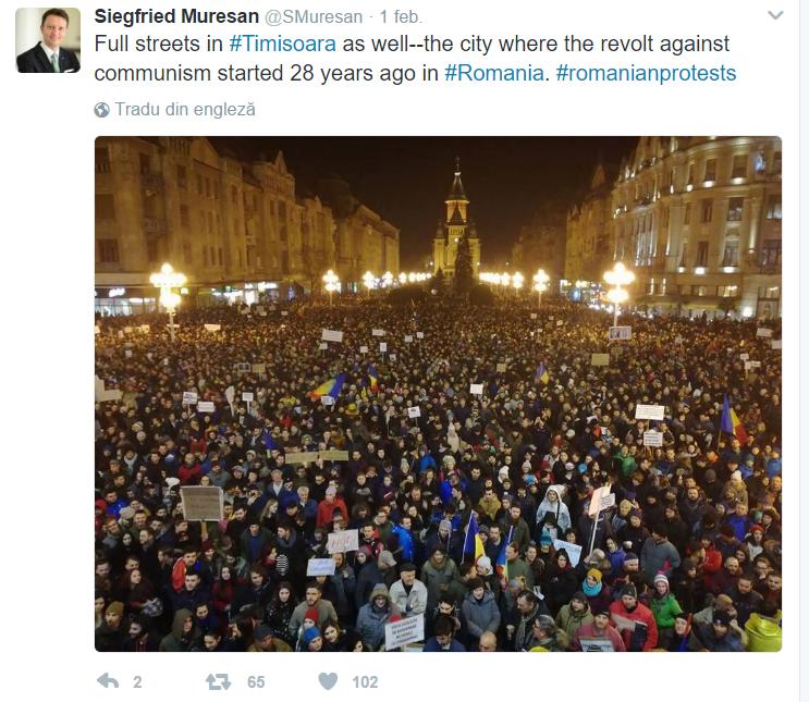 Oameni din întreaga lume își arată solidaritatea față de români 18566029