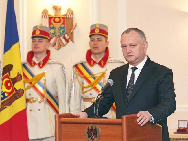 Preşedintele Republicii Moldova, Igor Dodon, se întâlneşte azi cu oficiali ai UE şi NATO 